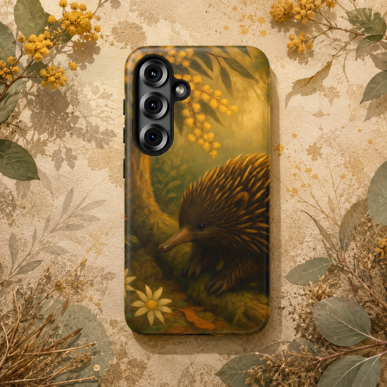 Protective Phone Case - Echidna in the Wild