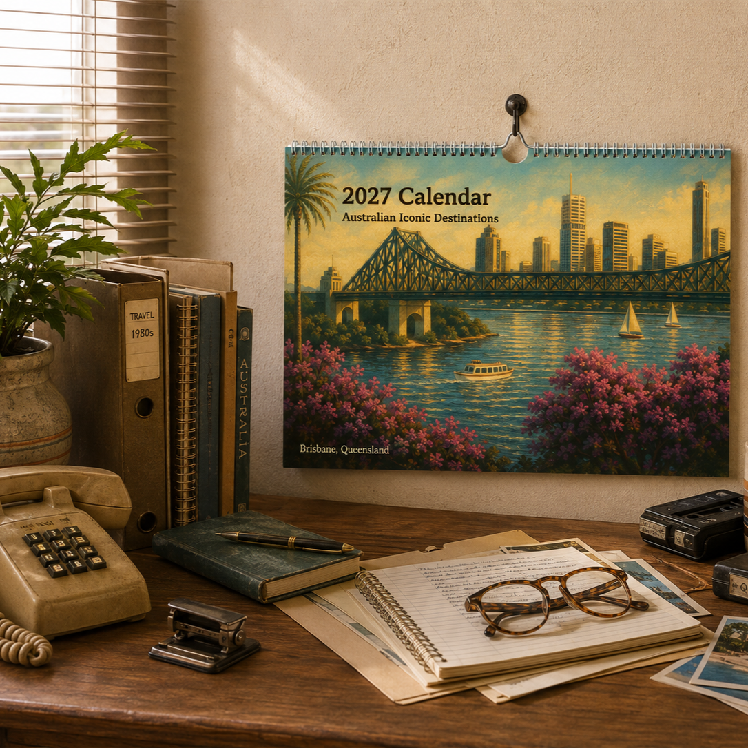 2027 Australian Iconic Destinations Art Calendar