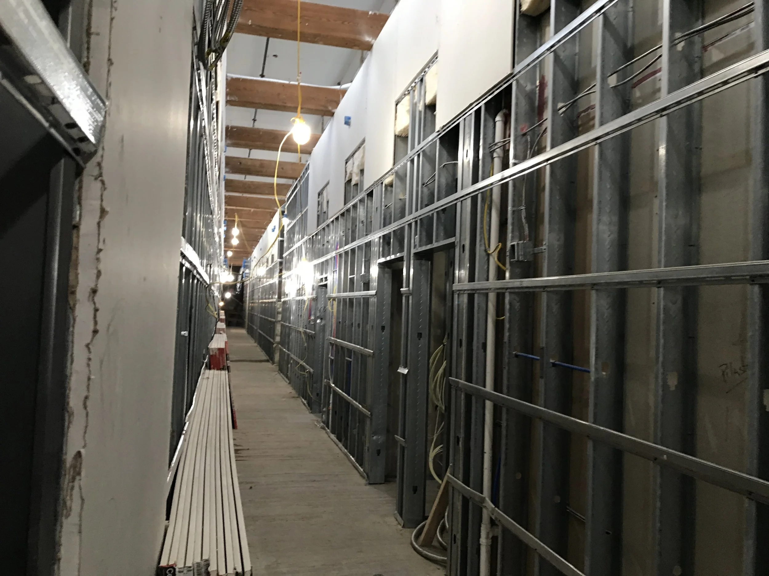 metal framing hallway.jpg
