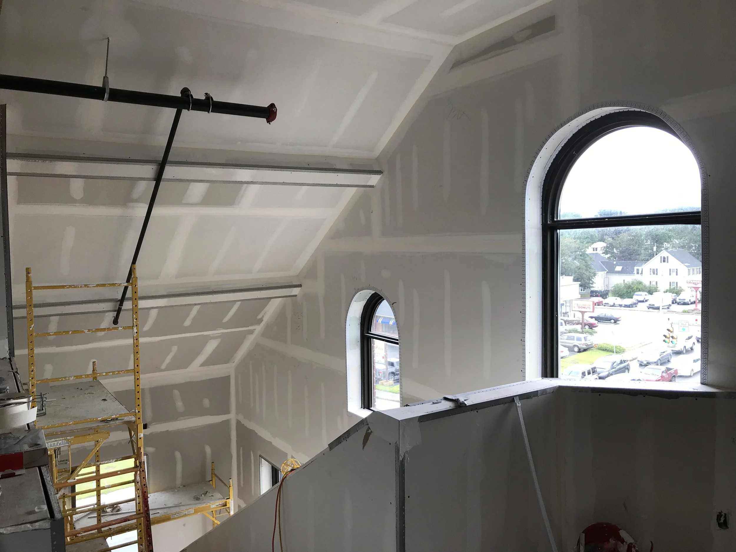 drywall and tape staircase above.jpg