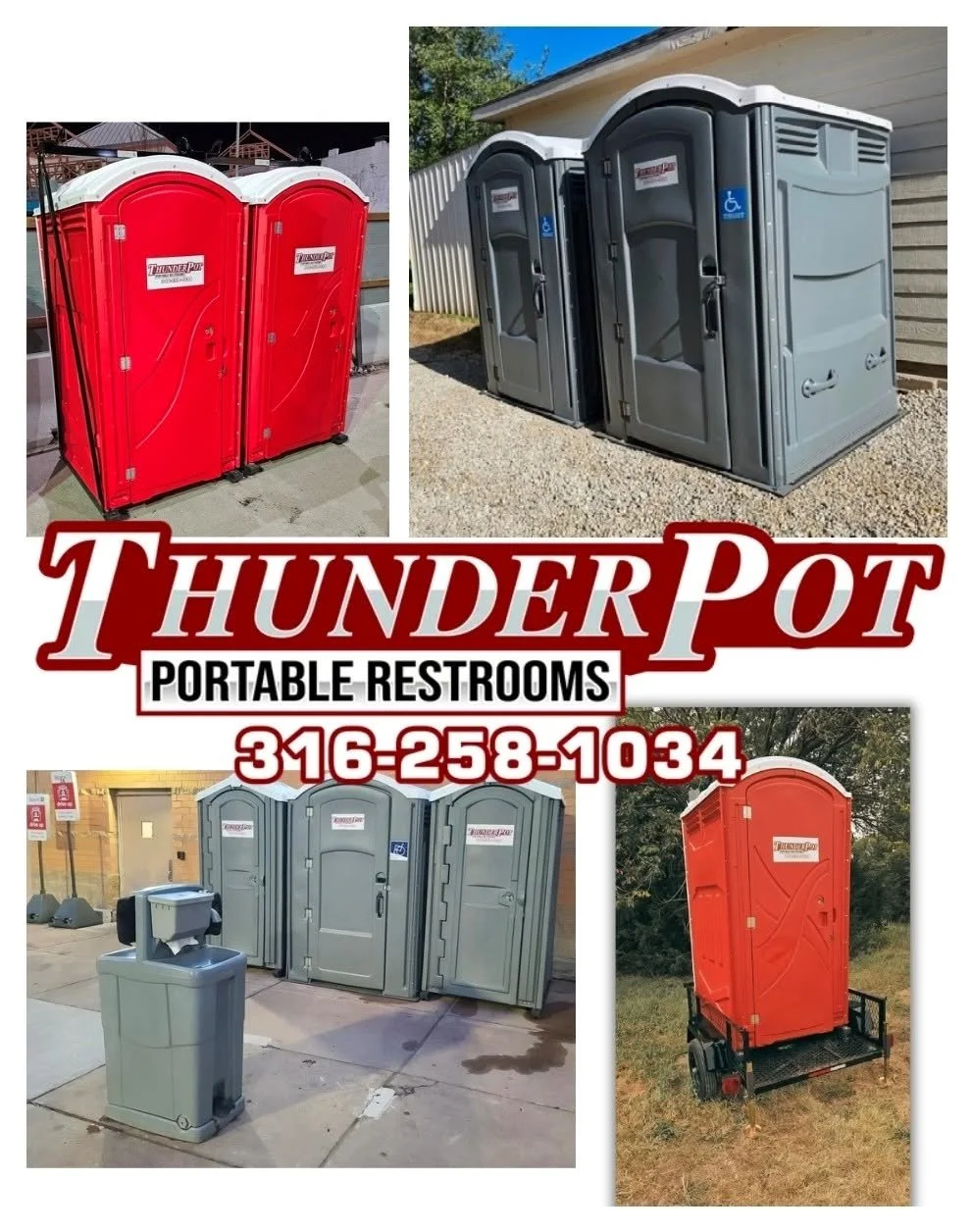Porta Potty and Portable Restrooms for Events, Fairs and Construction sites in Wichita, KS