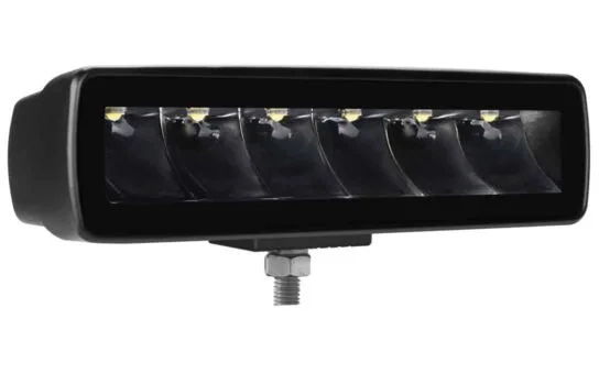 6″ JET BLACK Compact Light Bar – 30W Spot - NJ2030S