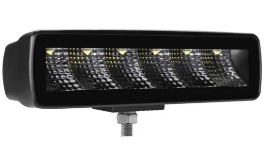 6″ JET BLACK Compact Light Bar – 30W Flood - NJ2030F