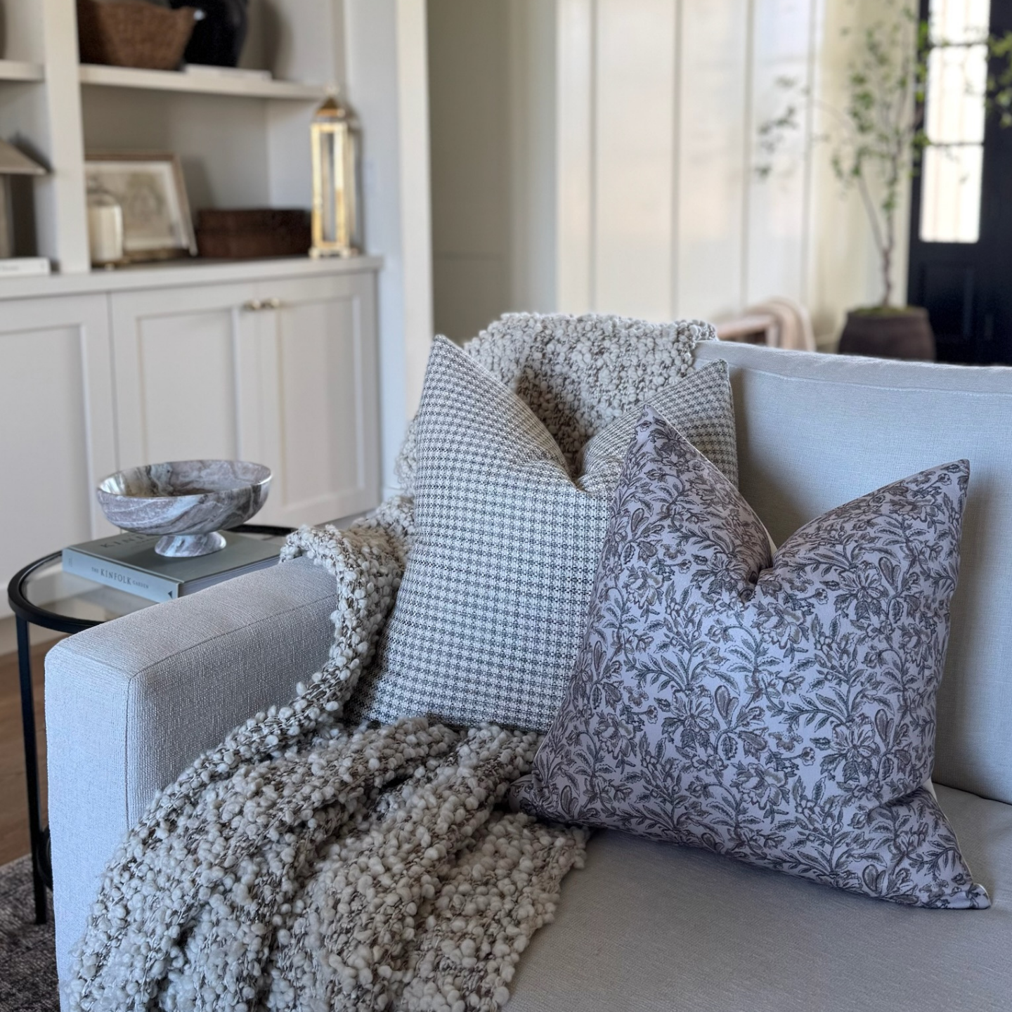 affordable designer-inspired pillow covers + Styling Tips &amp; Tricks