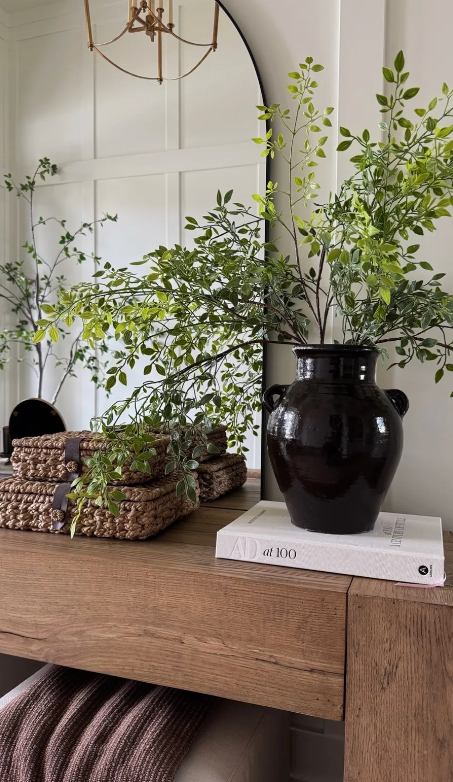Faux Nandina Branches