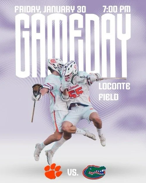 GAMEDAY IN TIGER TOWN

🕣 7:00
📍LoConte Field at Snow Outdoor Complex