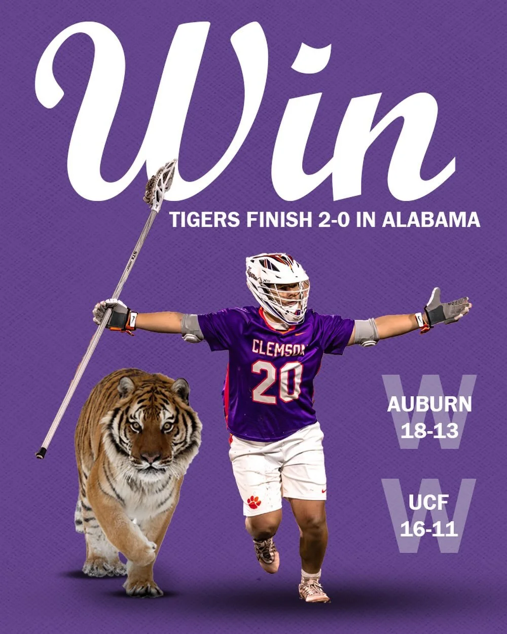 Consider business handled. 

Tigers finish 2-0 on the weekend, remaining undefeated. On to Florida State⏭️