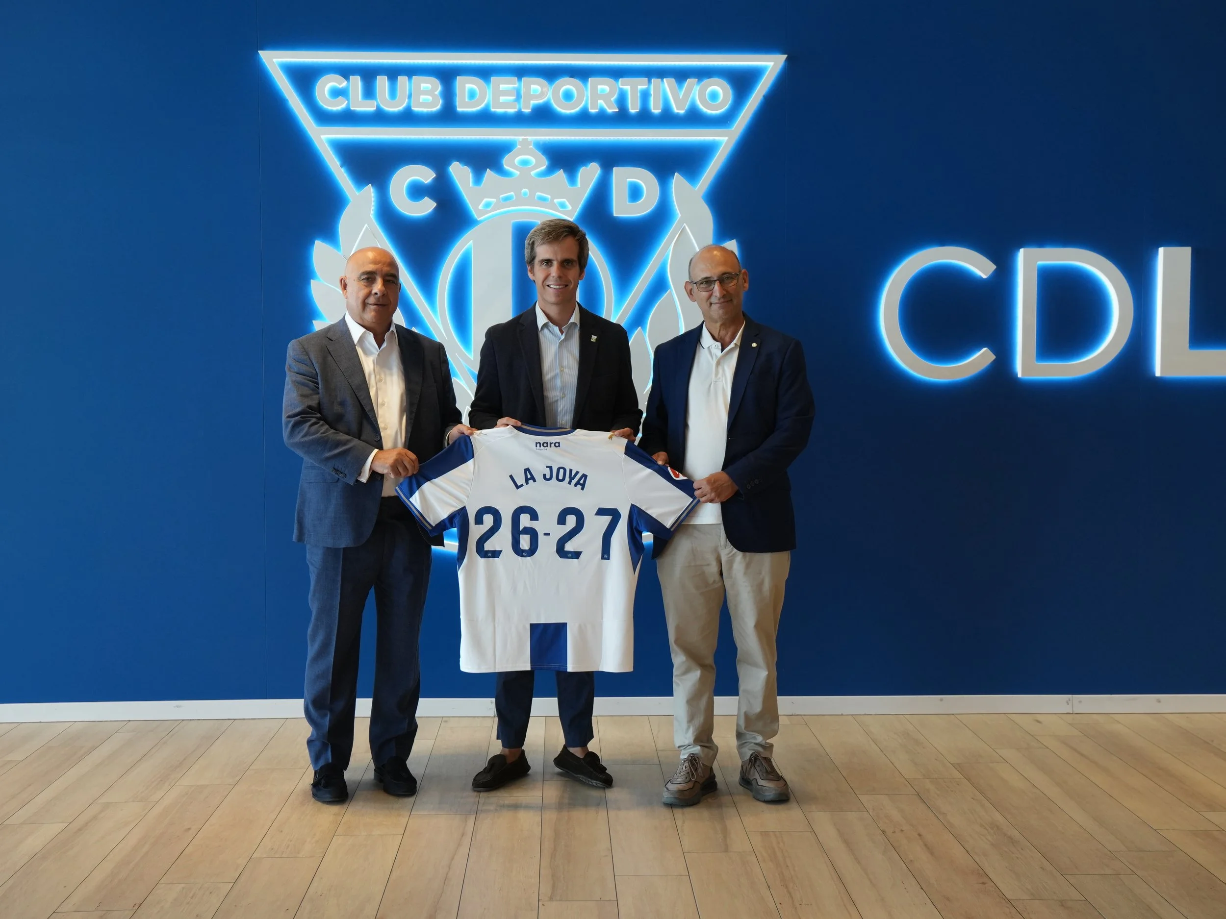 La Joya renueva una temporada más su patrocinio con el C.D. Leganés