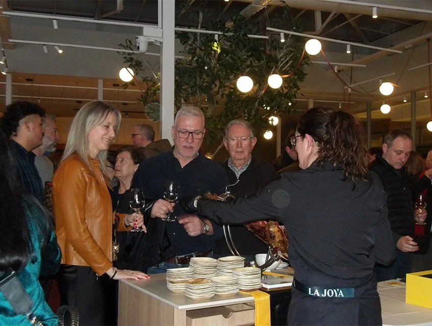 detalle de degustación gastronómica en evento Foodie Culture