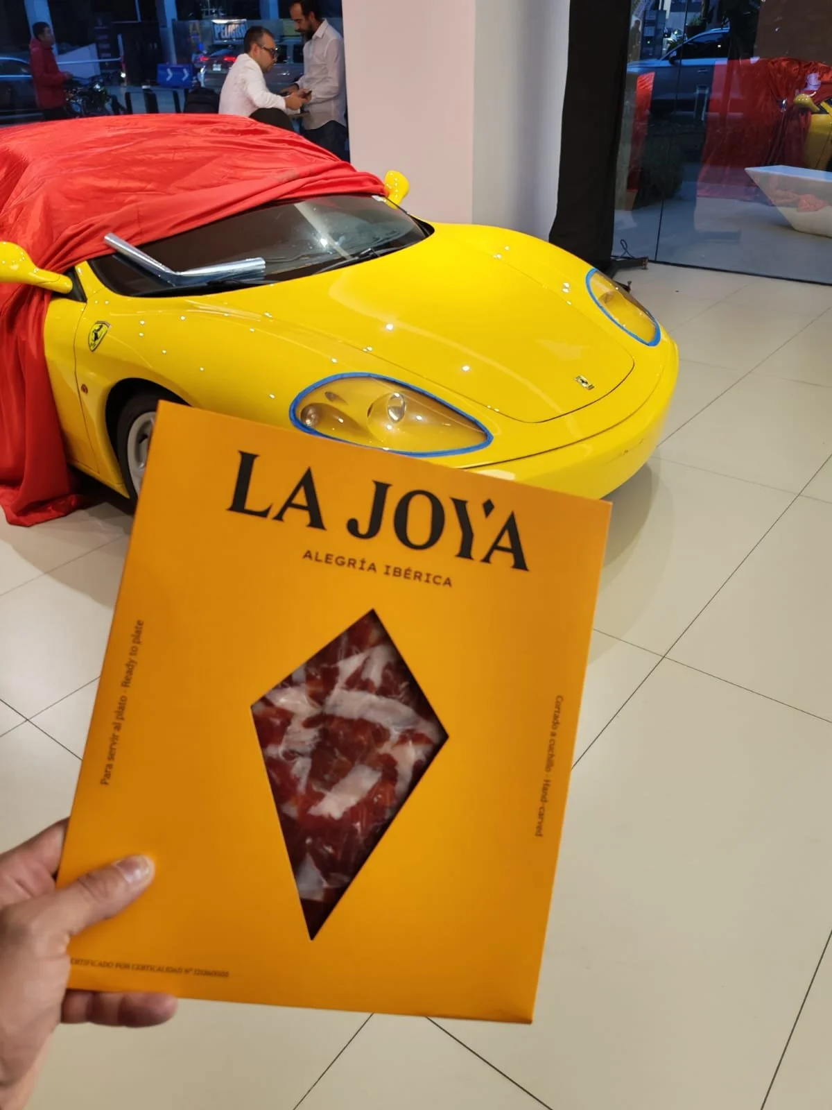 superdeportivo Ferrari en evento exclusivo en México