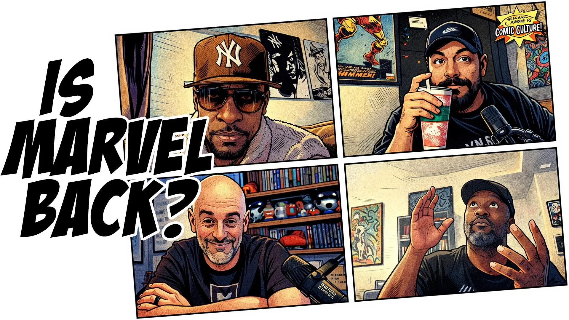Comic Culture with Pete Rock, Mickey Factz and Tat Wza