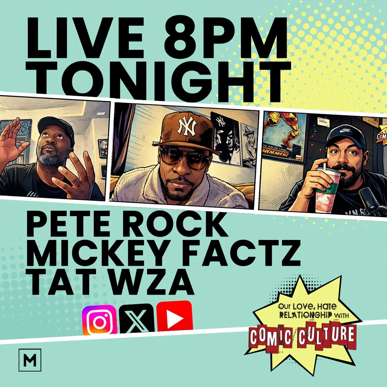 Comic Culture - LIVE Tonight