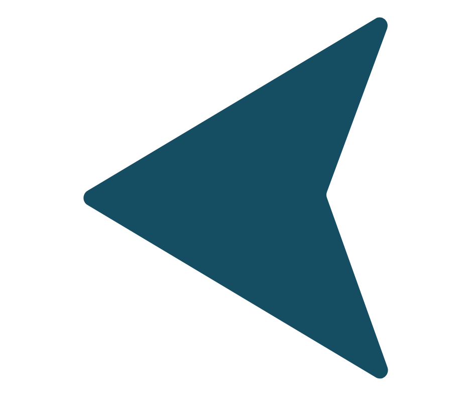 A large blue play button icon on a black background.