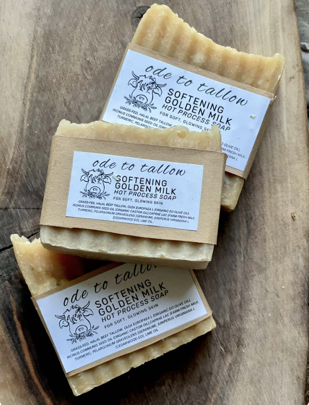 Softening Golden Milk Soap | Hot Process Soap