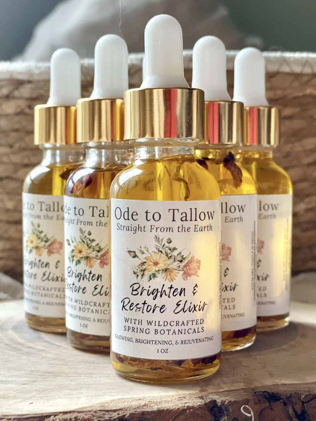 Brighten & Restore Elixir with Natural Botanics | Promotes a Glowing, Balanced Skin Tone