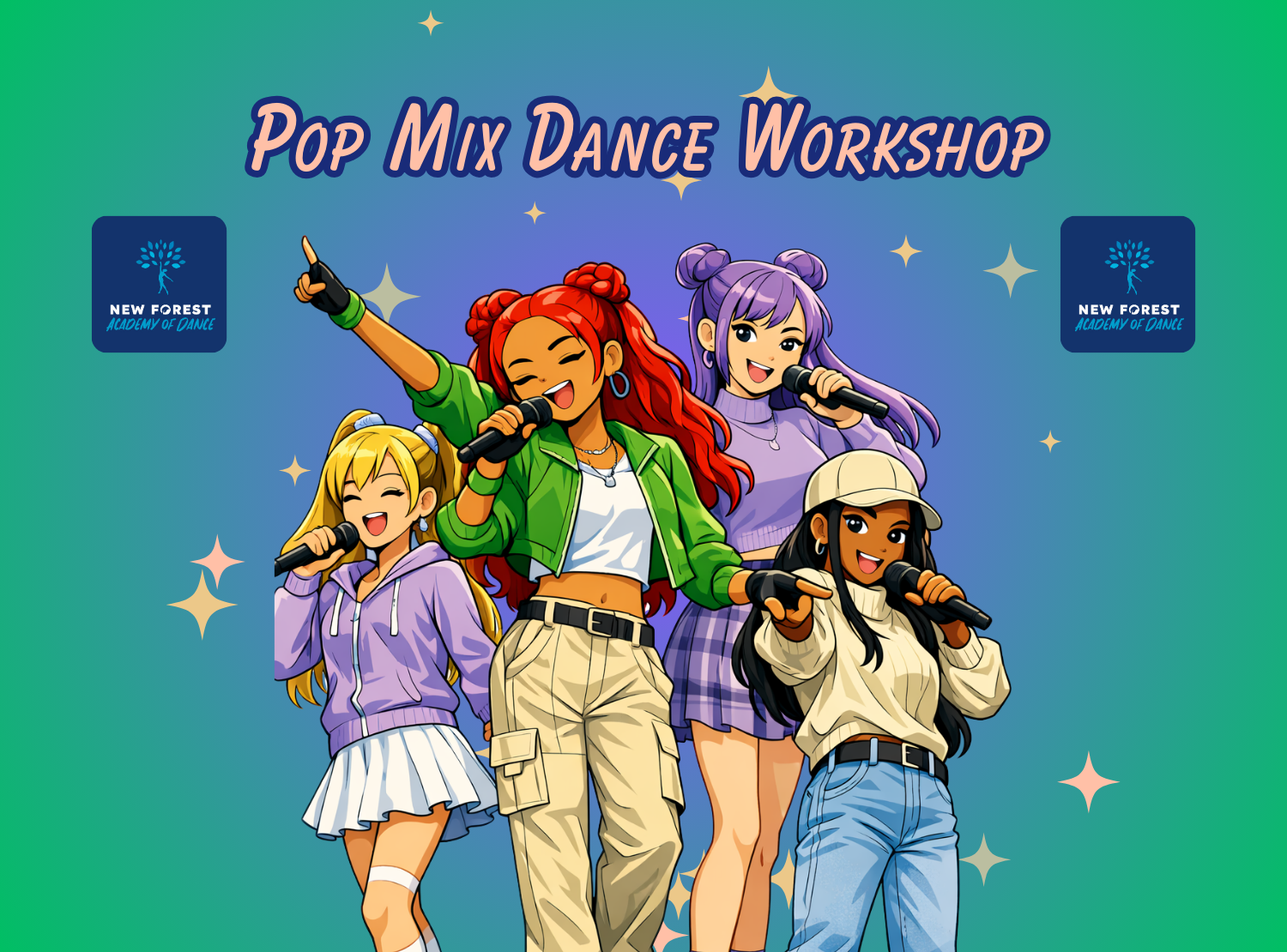 Pop Mix Dance Workshop Graphic