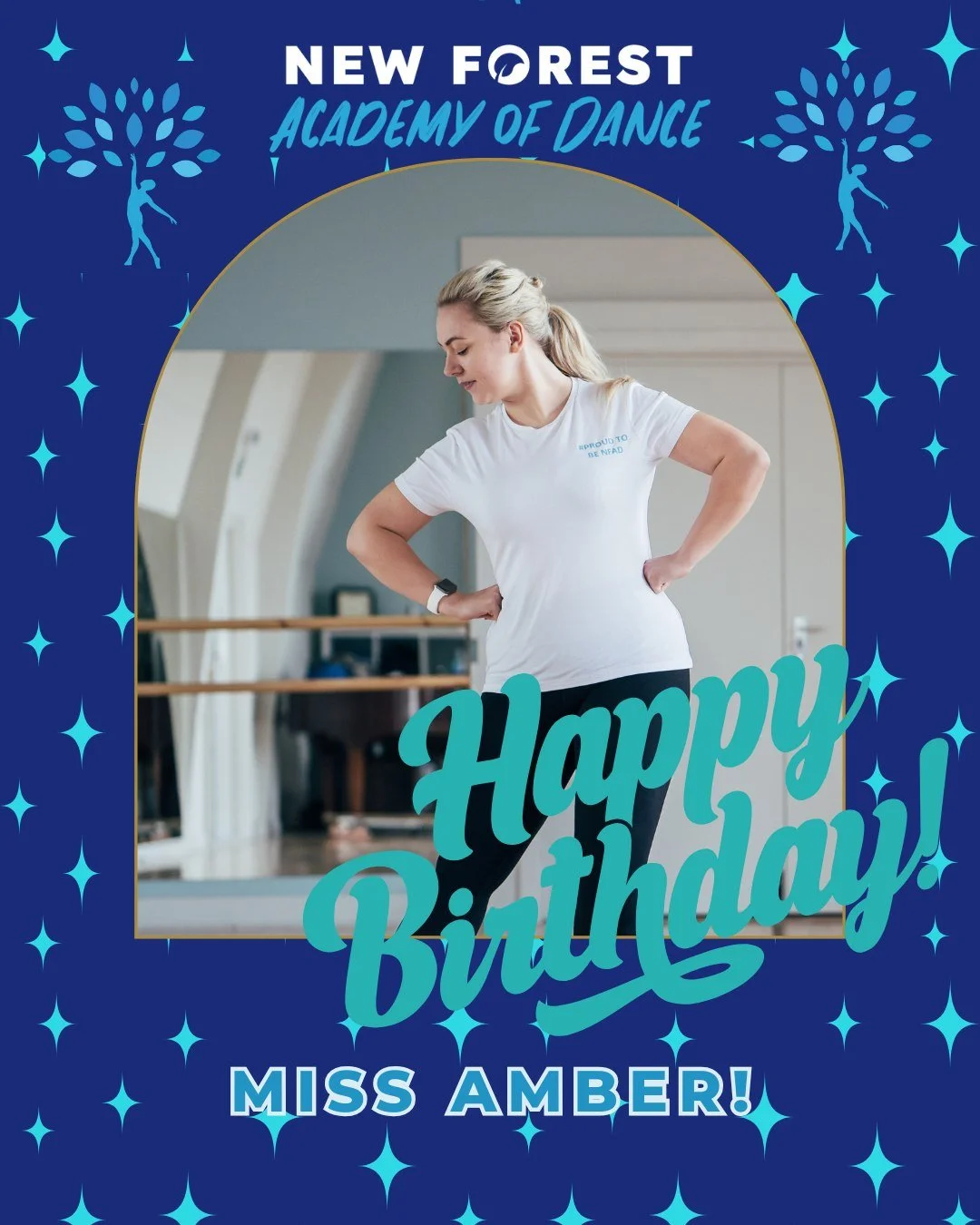 💙 Happy Birthday to our amazing teacher, Miss Amber!💙
From Street to Modern, Tap to Musical Theatre, your energy and creativity light up every class. We hope you have a fantastic day celebrating!
 #nfadbirthday #proudtobenfad #nfad #newforestacadem