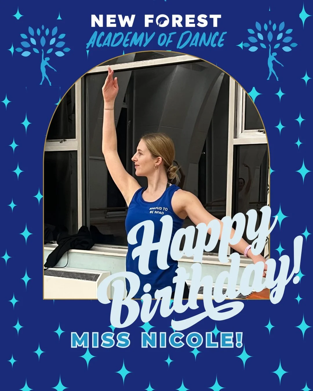 Back to back NFAD Birthdays! Today it's Miss Nicole's turn! Happy Birthday from everyone at NFAD, have a fabulous day.💙🎂
 #nfad #proudtobenfad #nfadbirthday