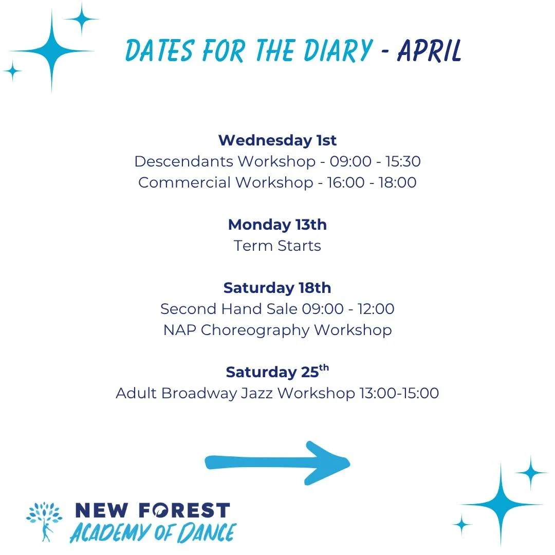 There's lots to look forward to in April at NFAD!