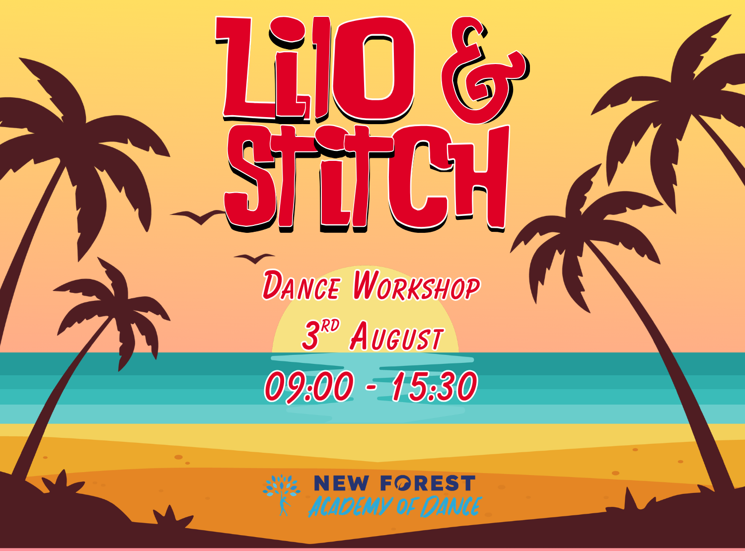 Lilo & Stitch Dance Workshop Graphic