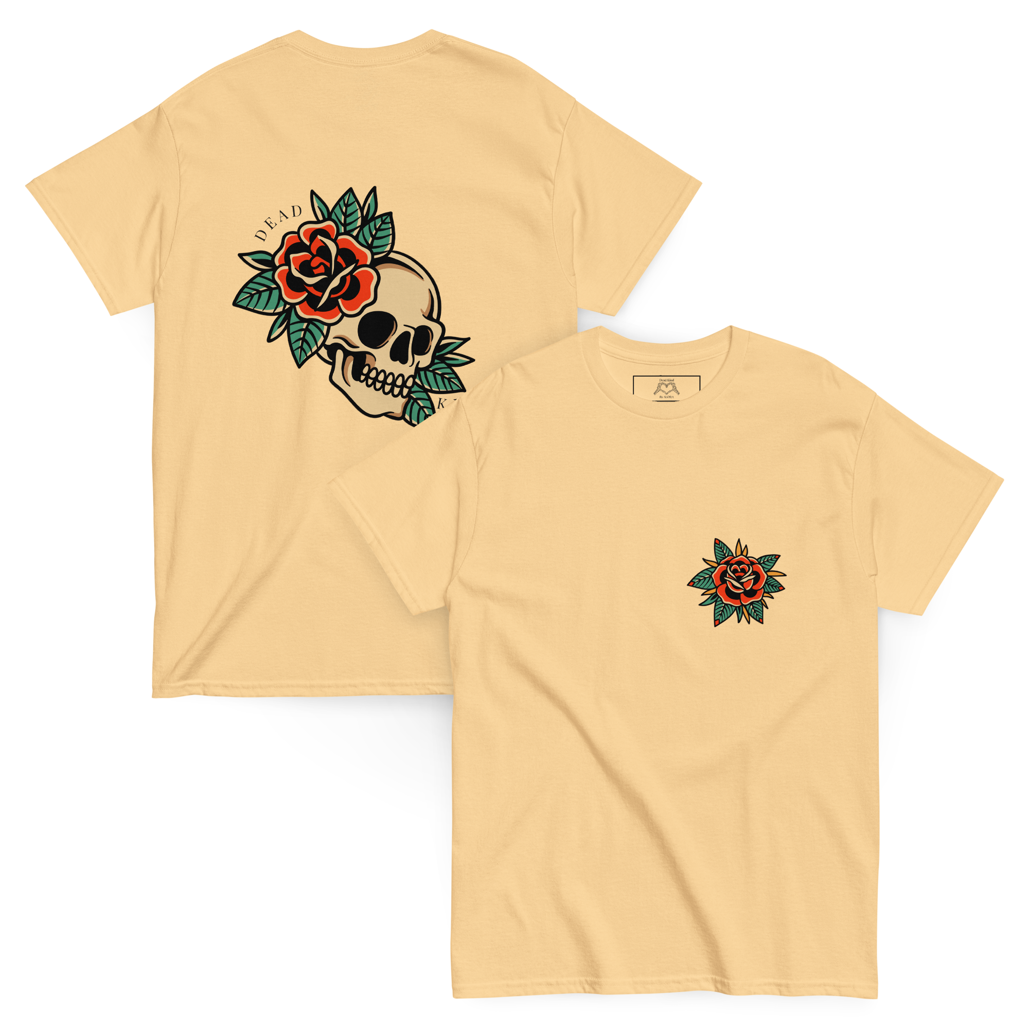 unisex-classic-tee-yellow-haze-front-and-back-69303582130bd.png