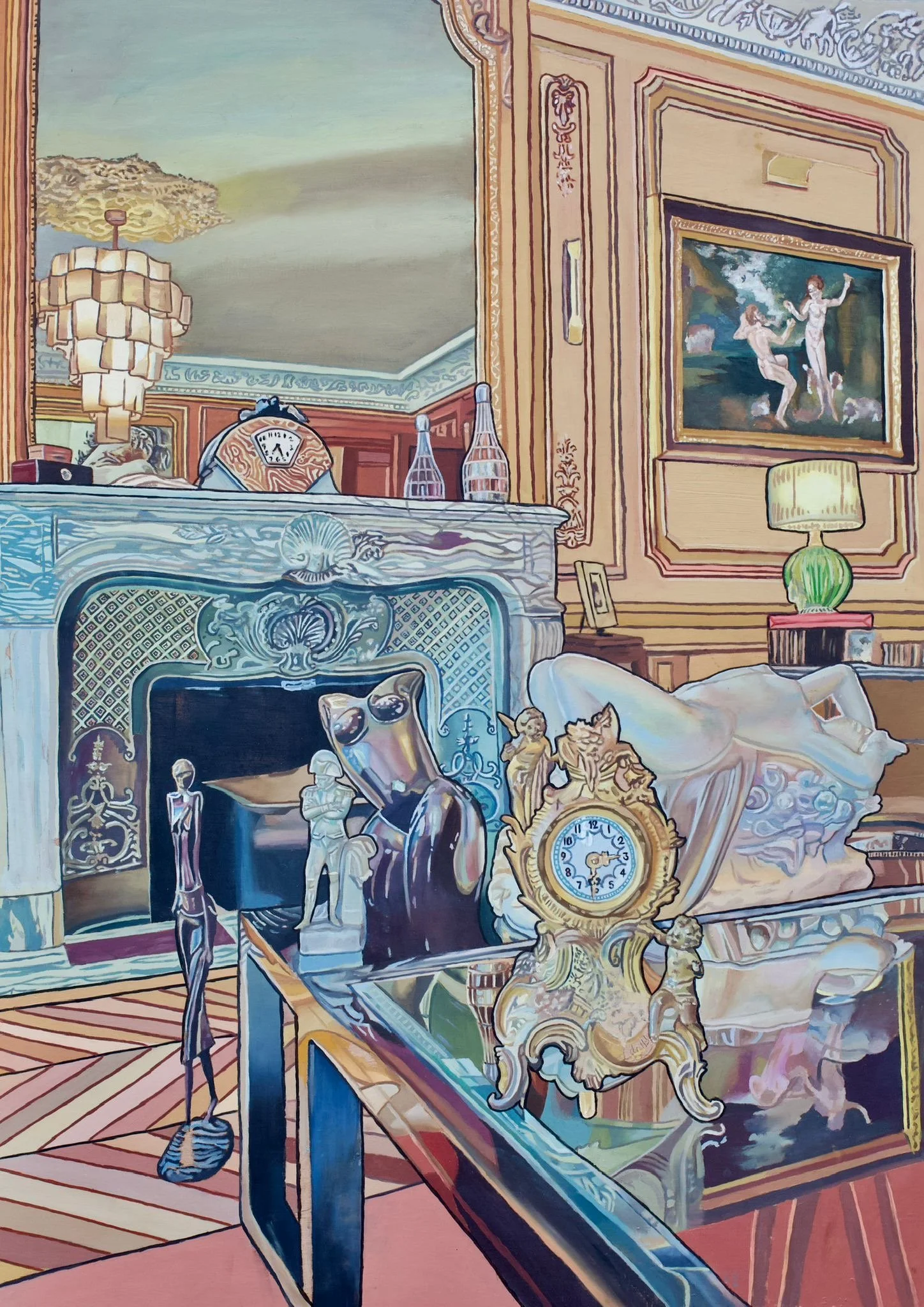 Printed "Voila" 595 × 840 mm