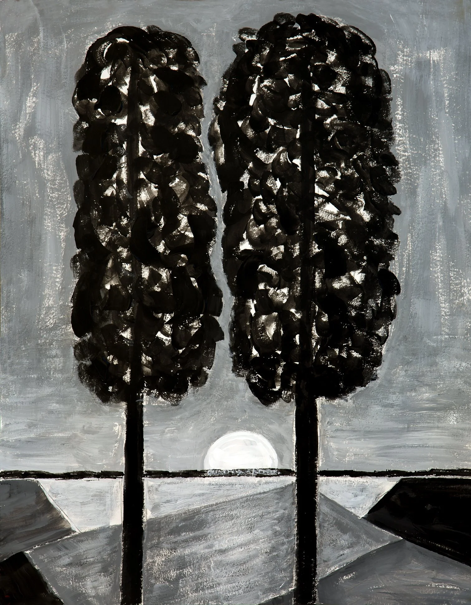 Moonrise, 2025 (24"x18")