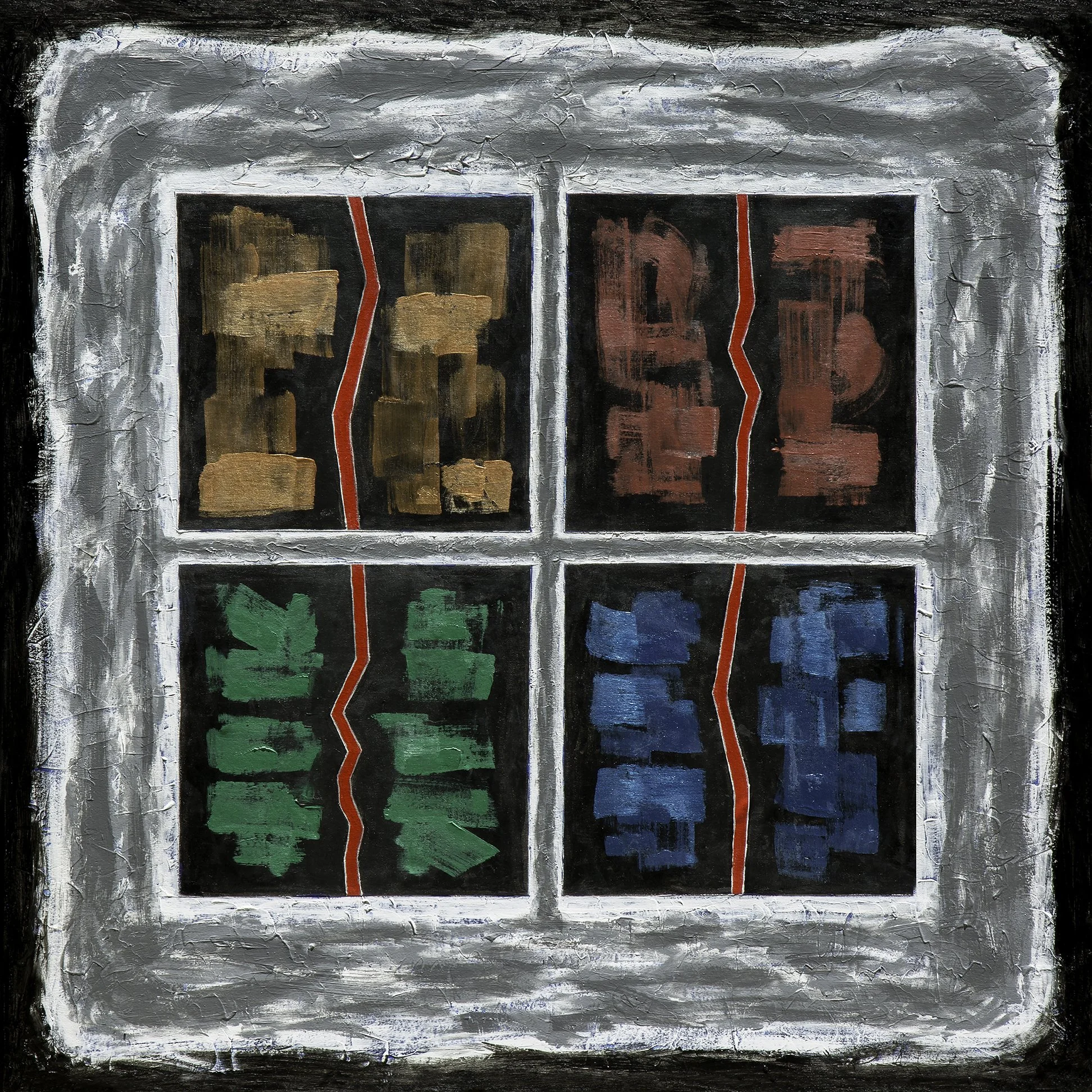 Untitled Quadtych #12, 2026 (48"x45 3/4")