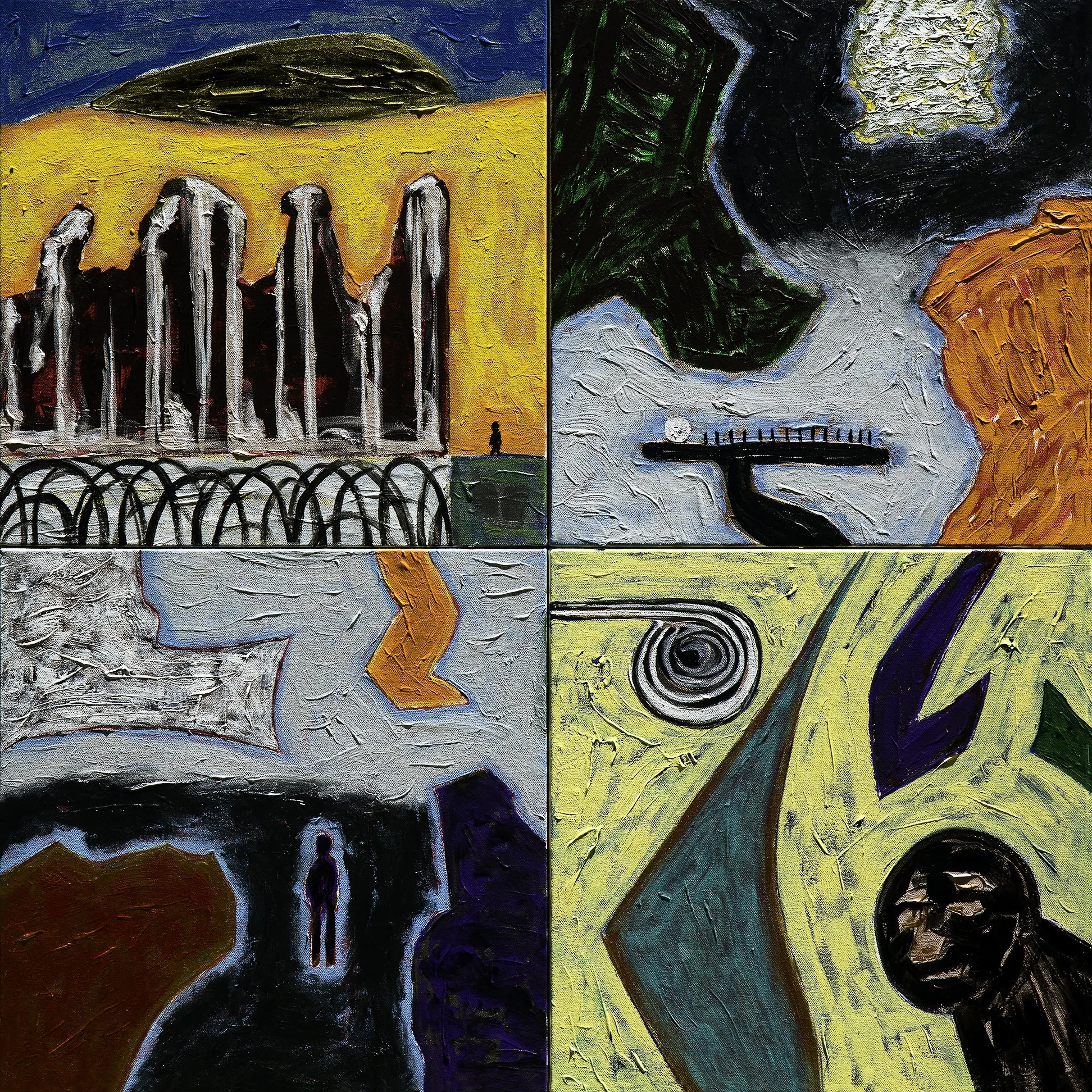 Untitled Quadtych #7, 2926 (40"x40")