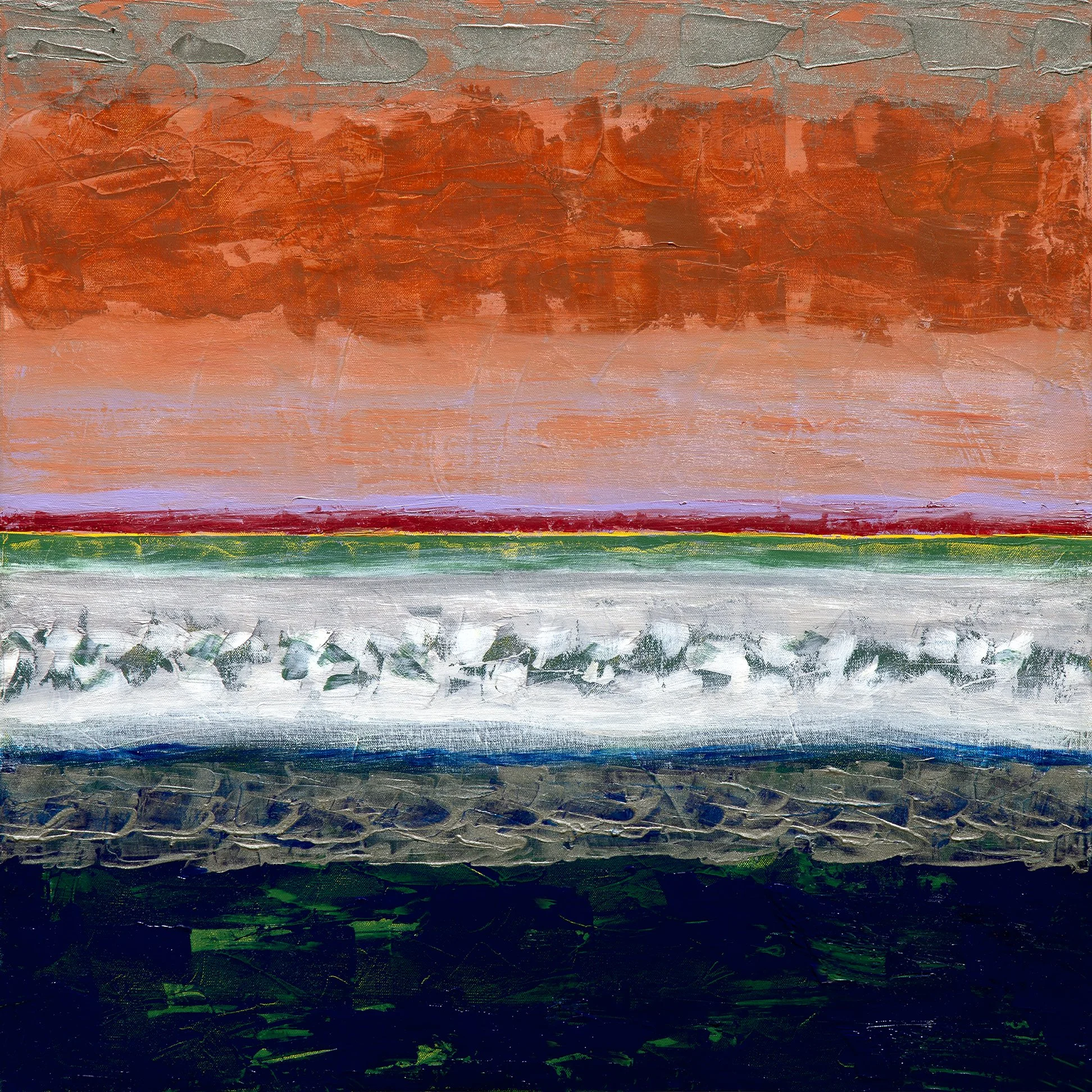 Seascape #1, 2025 (30"x30")