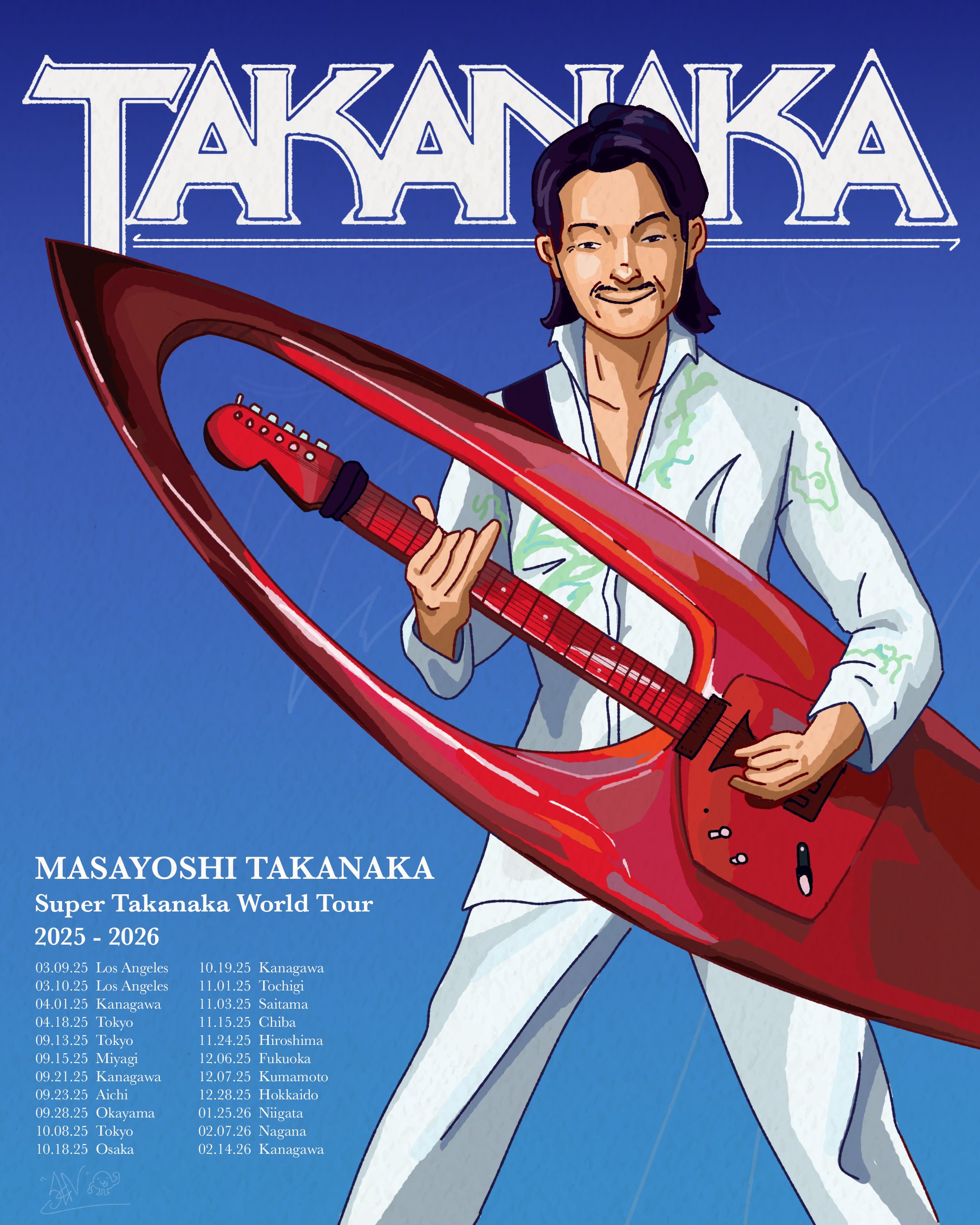 Masayoshi Takanaka Super World Tour | Advertising 