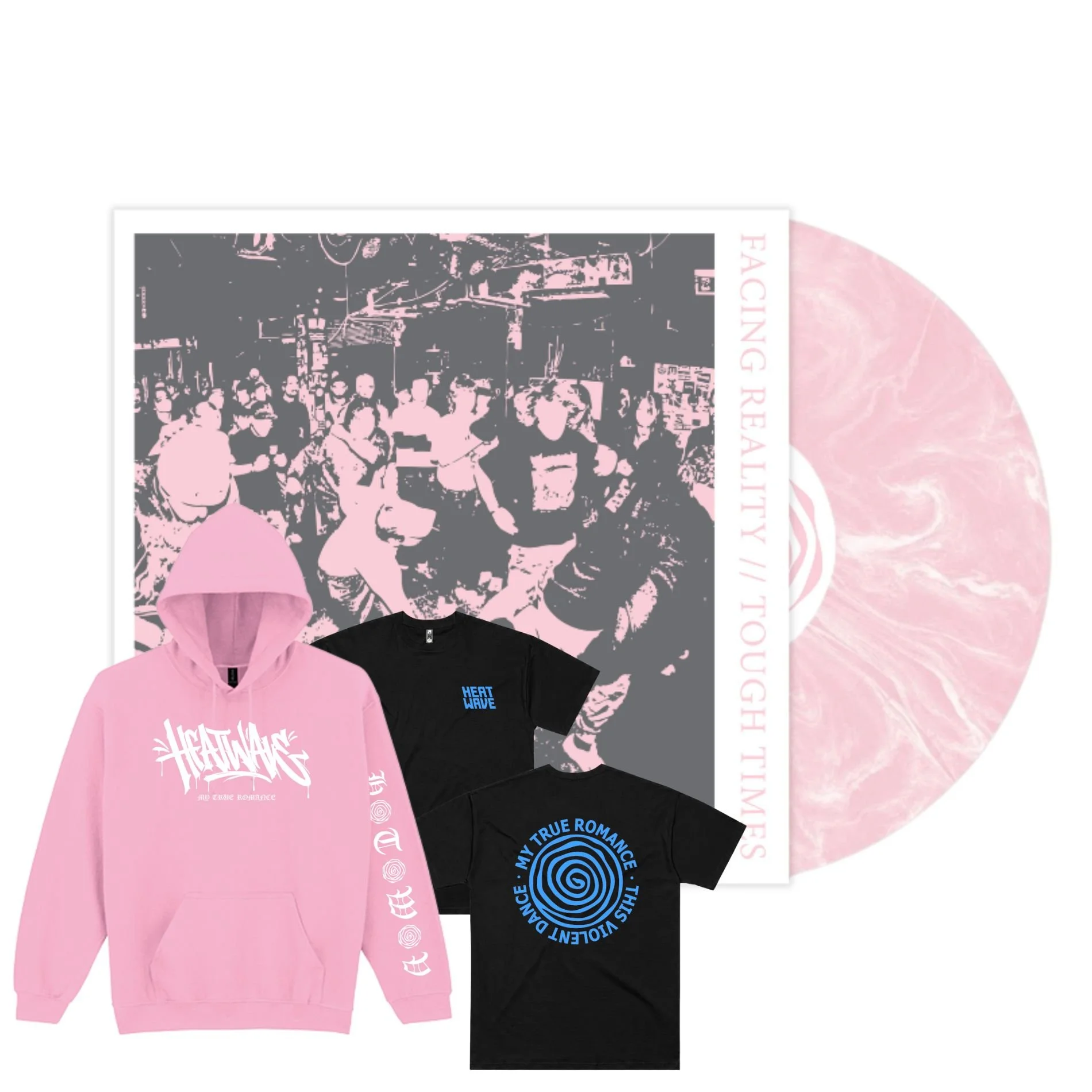 Heatwave - Facing Reality (Vinyl, Shirt Black, Hoodie Pink) Bundle.jpg