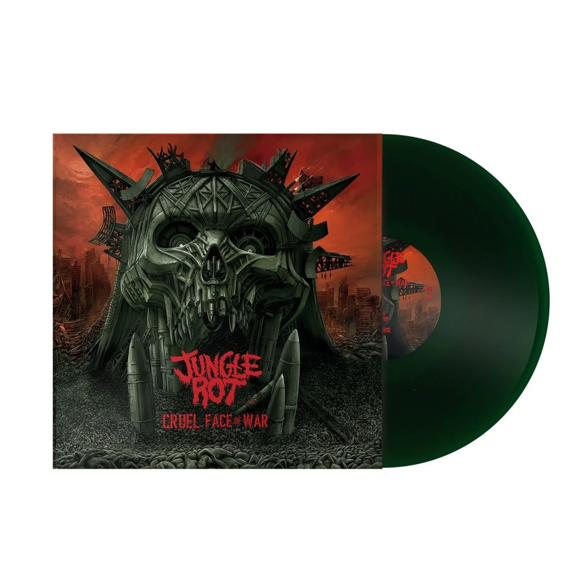 Jungle Rot - Cruel Face Of War (EU, UK Exclusive Jungle Green Vinyl) LP.jpg