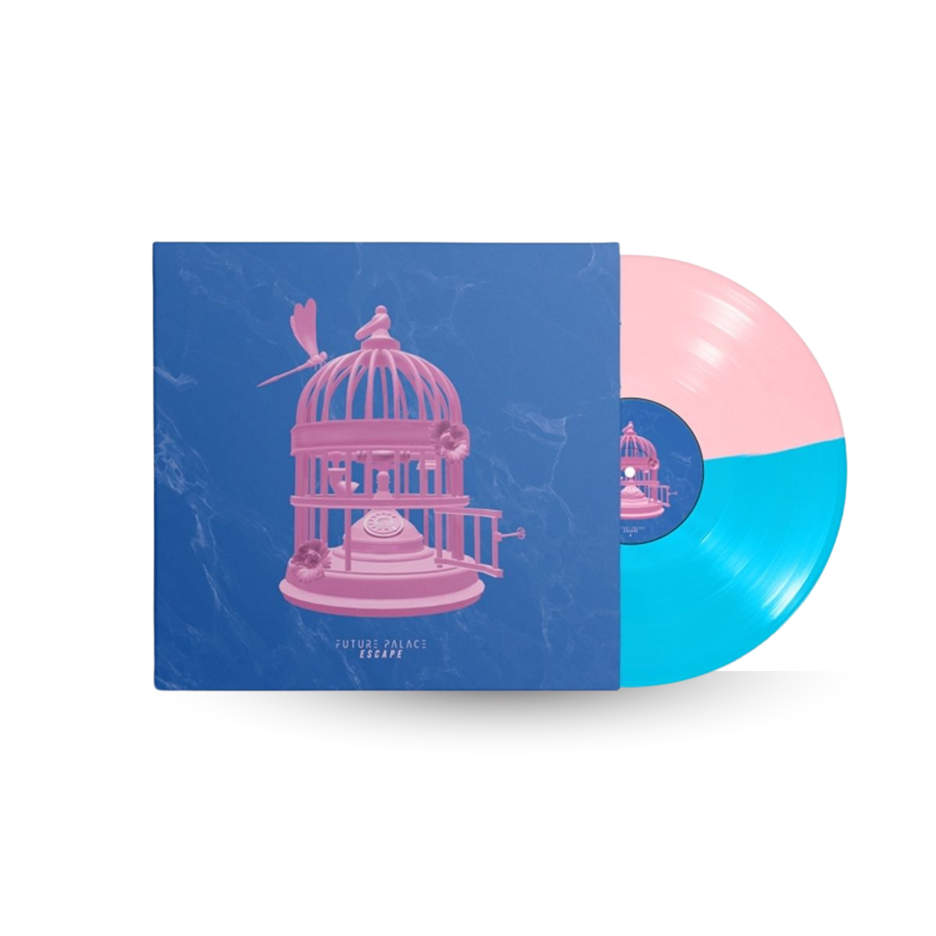 Future Palace - Escape (Limited Edition Light Blue & Light Rose Split Vinyl) LP