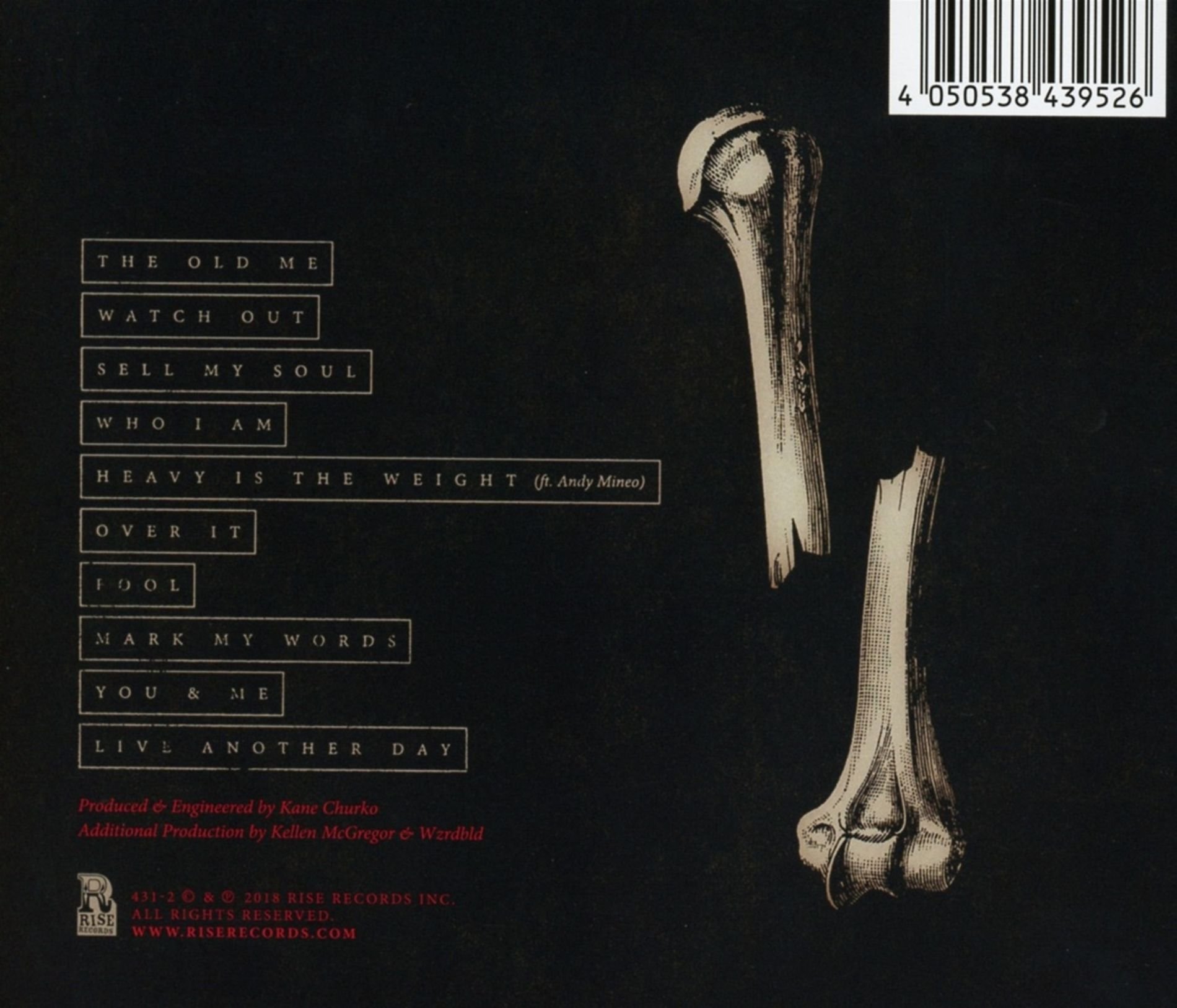 Memphis May Fire - Broken CD back.jpg