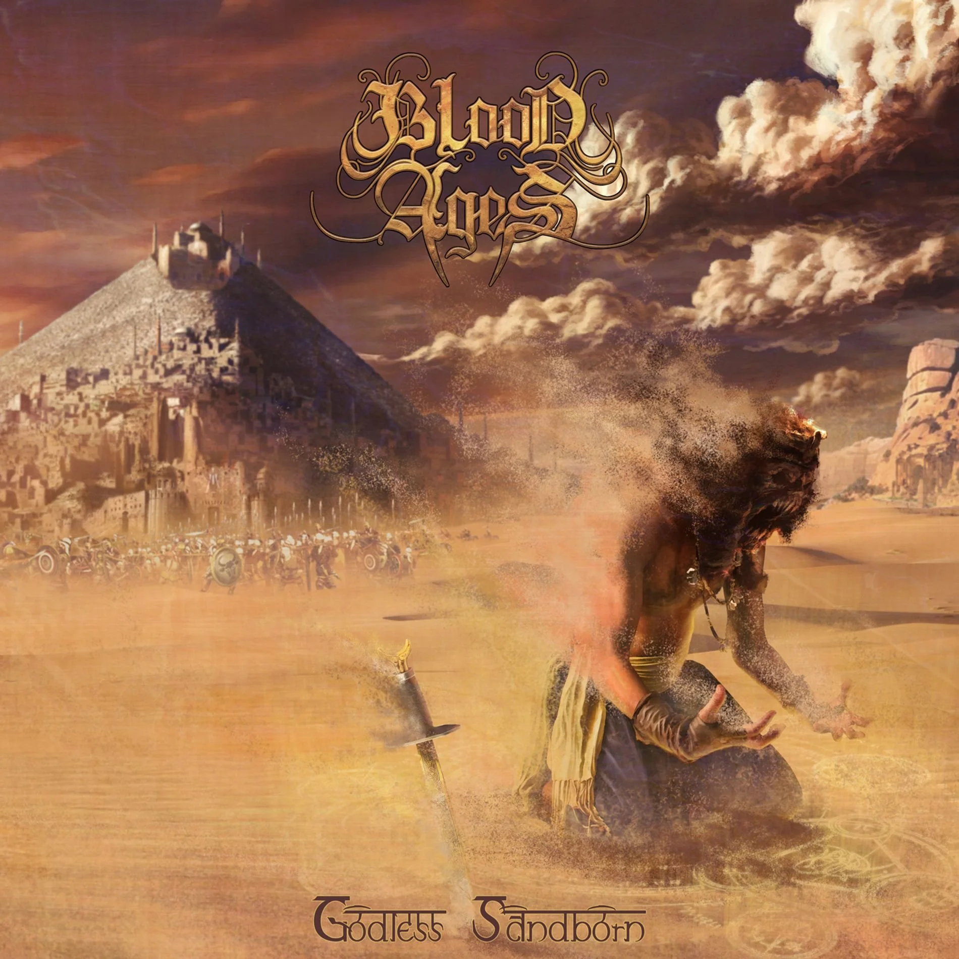Blood Ages - Godless Sandborn CD