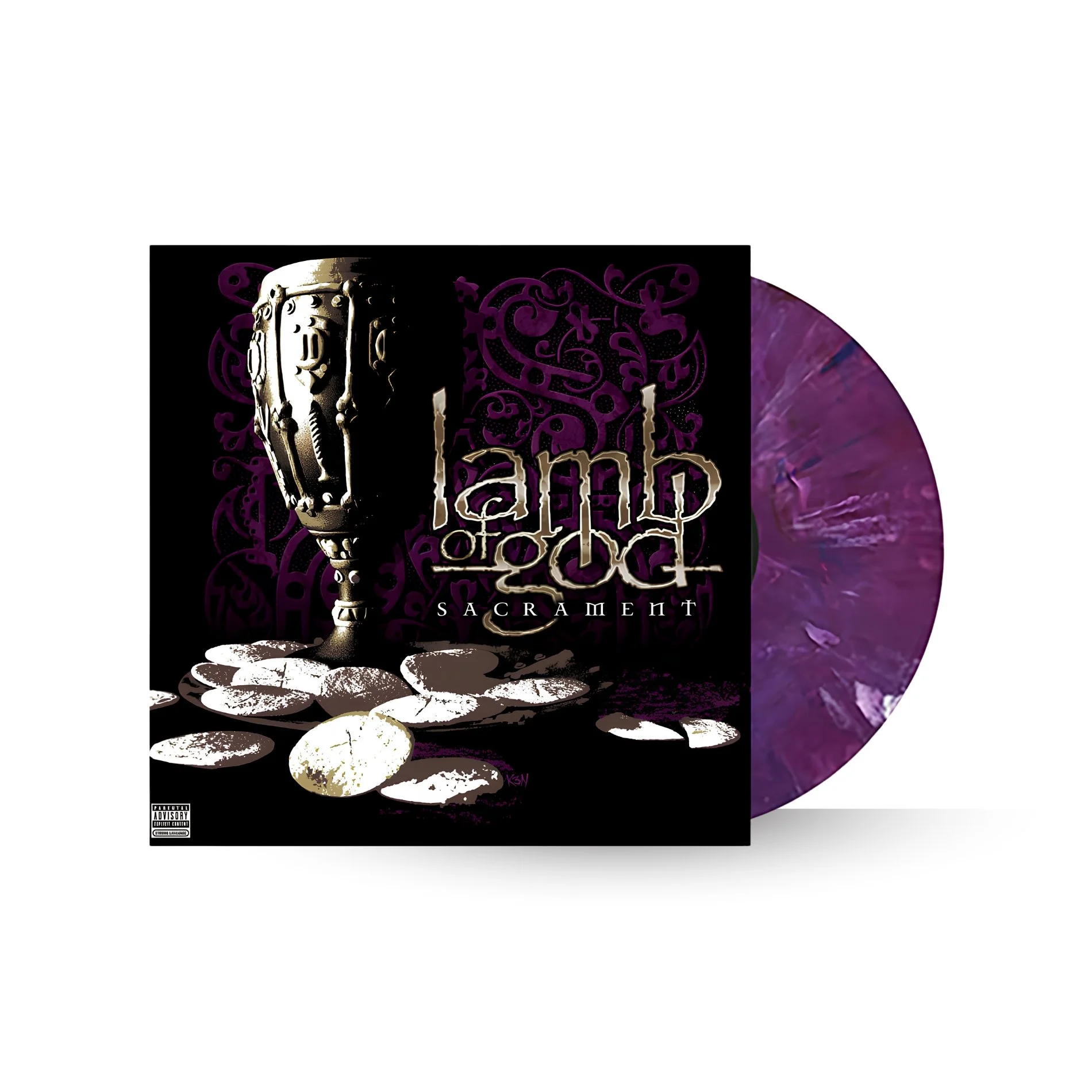 Lamb Of God - Sacrament (Black/Purple Vinyl) LP