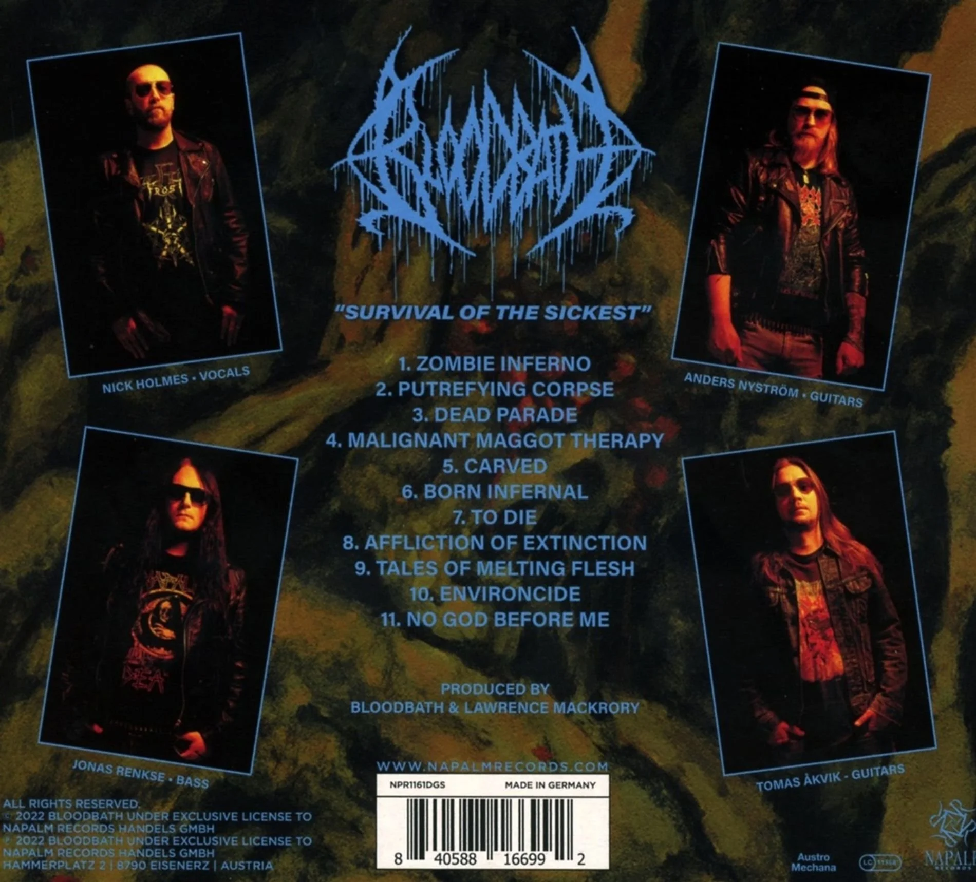 Bloodbath - Survival Of The Sickest CD back.jpg