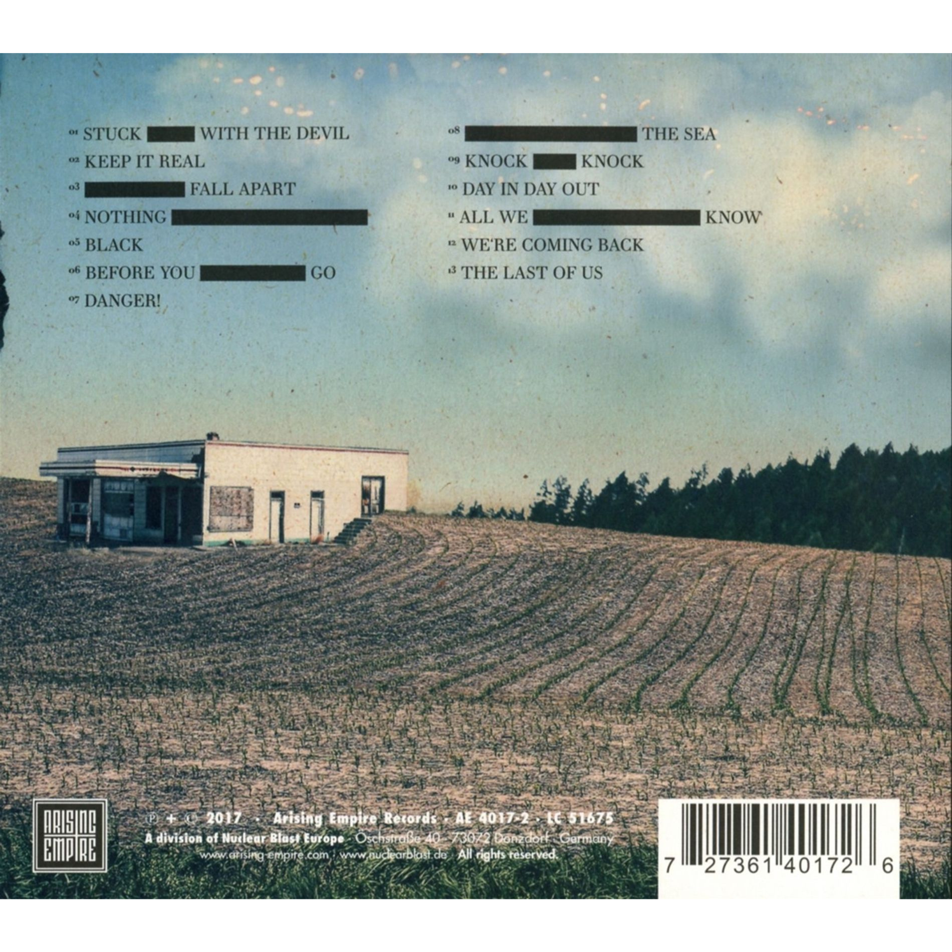 Itchy - All We Know CD back.png