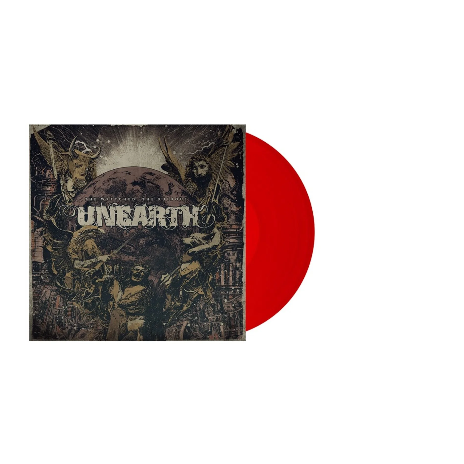 Unearth - The Wretched; The Ruinous (180g Limited Edition Transparent Red Vinyl) LP