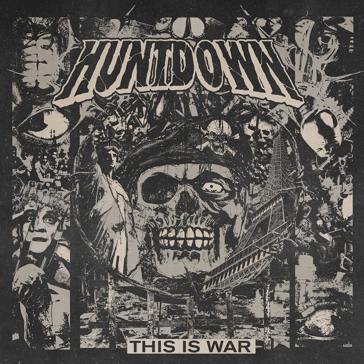 Huntdown - This Is War (Limited Edition Grey Vinyl) LP
