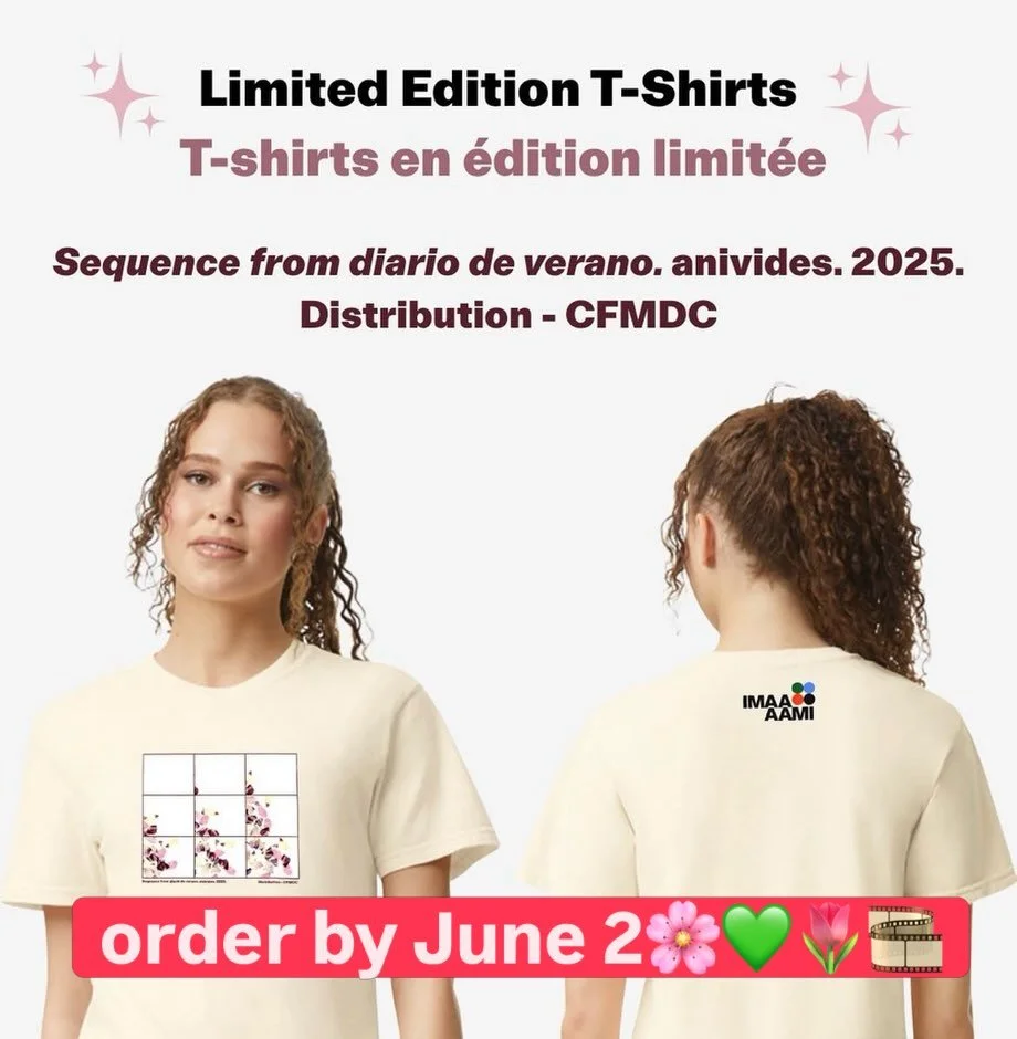 order by June 2! We are honoured that images from diario de verano were selected by @cfmdcfilm @cinecycle.cfmdc to be on @imaa_aami Limited Edition Merch project! thank you! 🌷💚🌸🎞️

This is a small-scale fundraising project to celebrate the media 