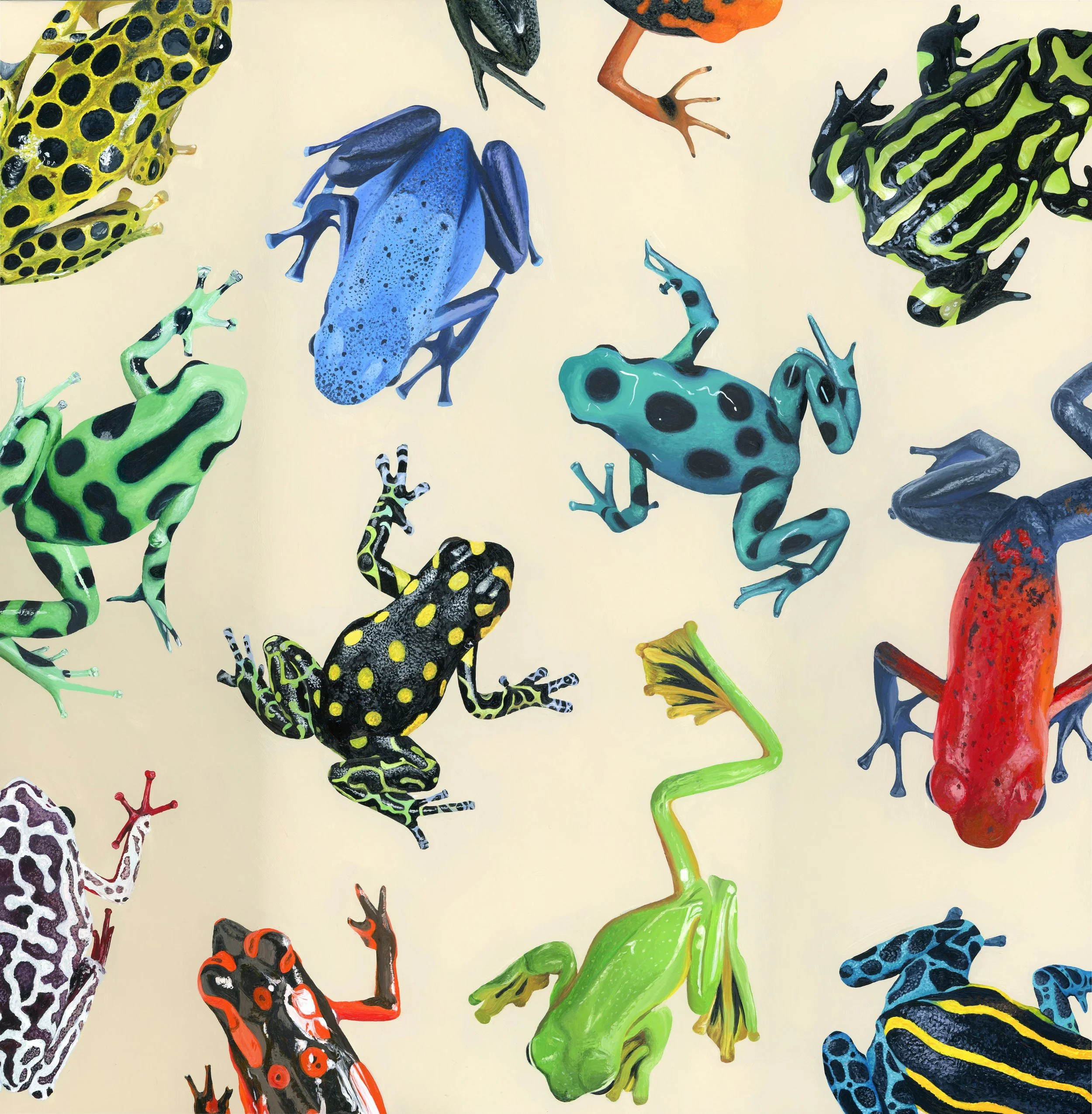 Poisonous Chorus Canvas Print