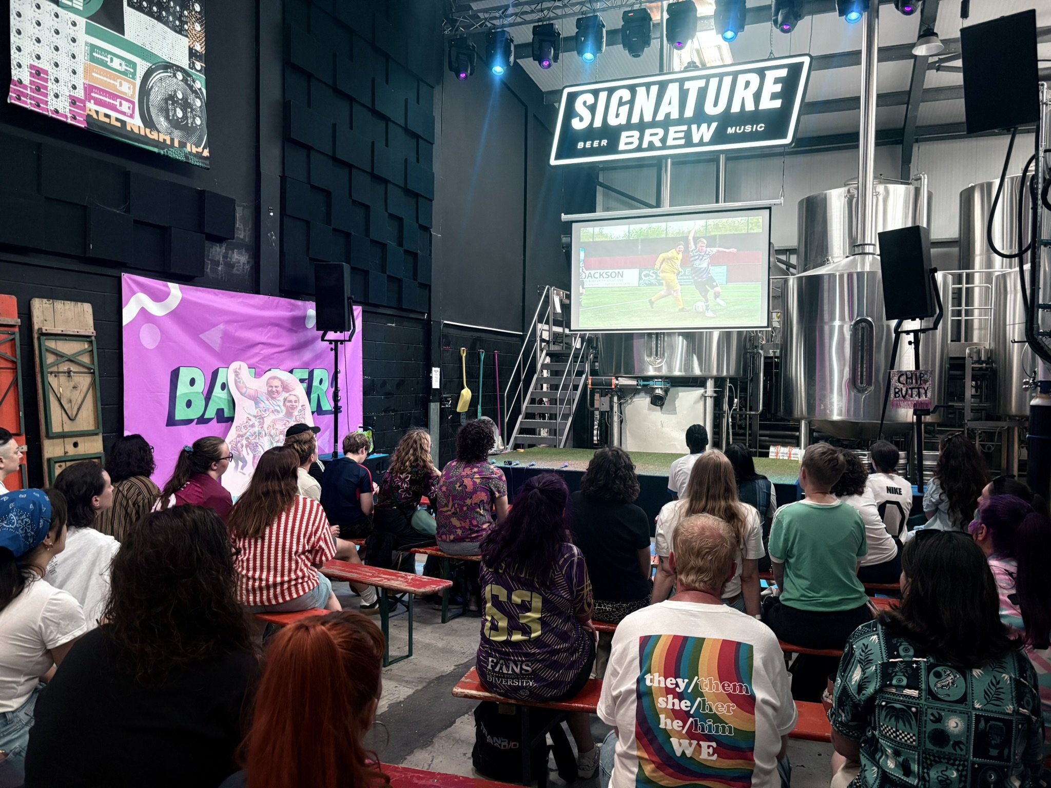 Screening of We'll Go Down in History at Signature Brew with Ballers FC