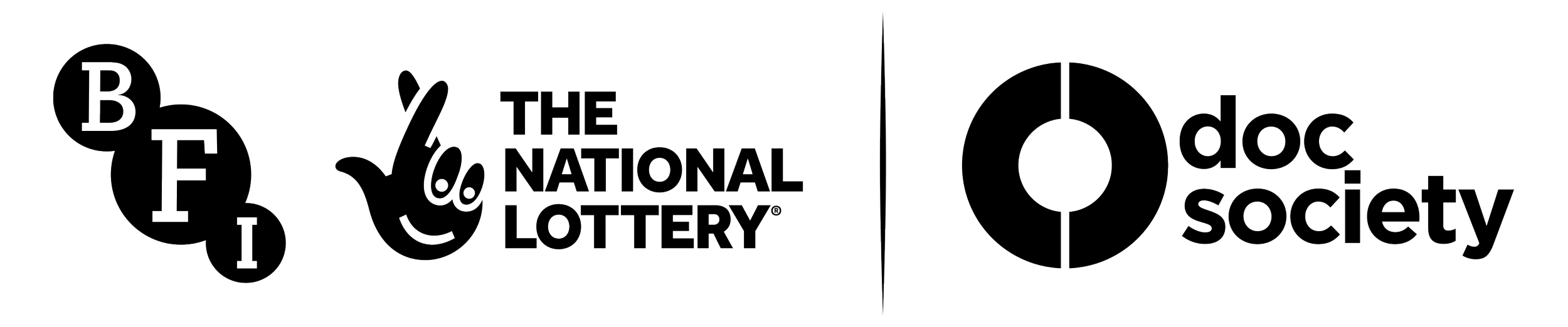 BFI Doc Society The National Lottery Logo