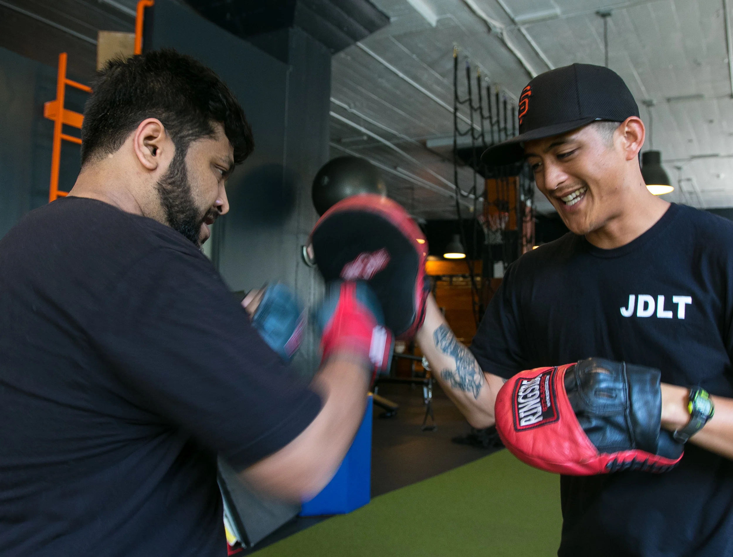 JDLT trainer client boxing