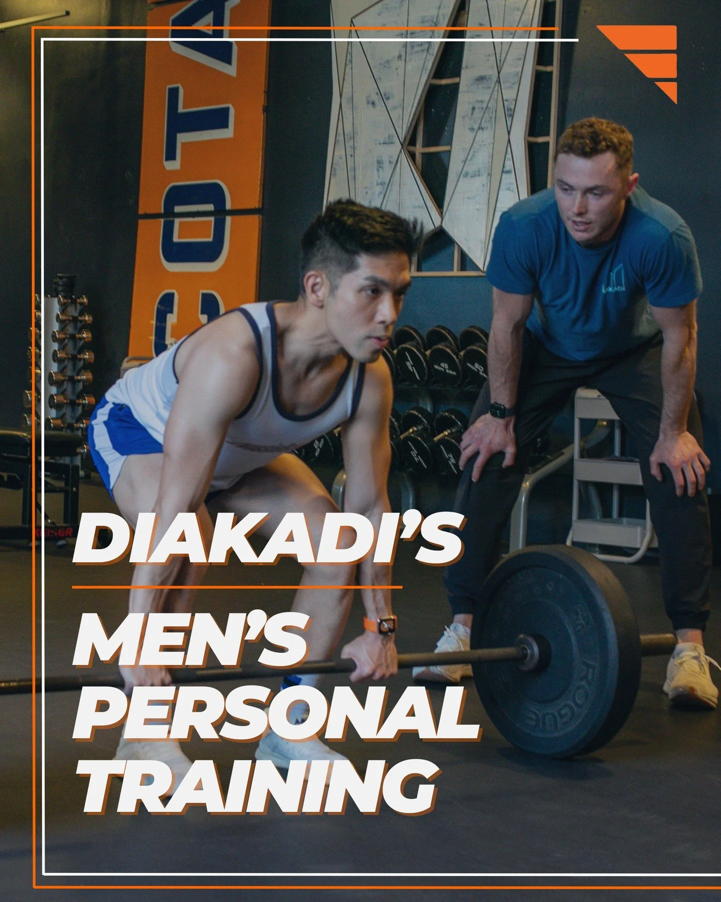 DIAKADI&rsquo;s Men&rsquo;s Personal Training is about more than lifting weights &mdash; it&rsquo;s about building a body that performs, recovers, and thrives for the long term.⁠
⁠
Every program is fully customized, beginning with a deep assessment o