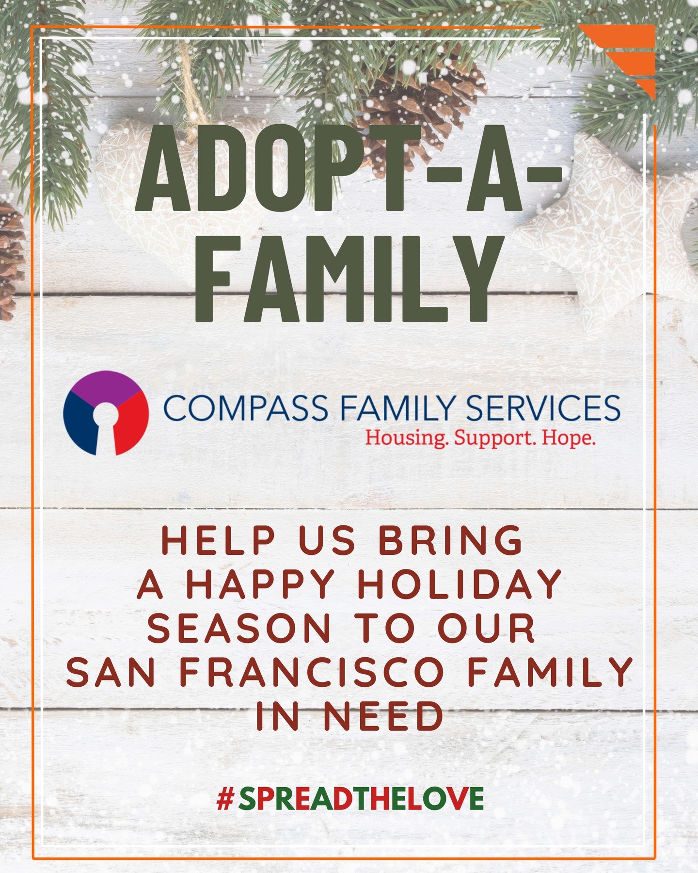 It&rsquo;s time for one of our favorite DIAKADI traditions &mdash; our annual Adopt-A-Family Program with Compass Family Services.⁠
⁠
Since 2020, we&rsquo;ve partnered with Compass to support local families experiencing homelessness or at imminent ri