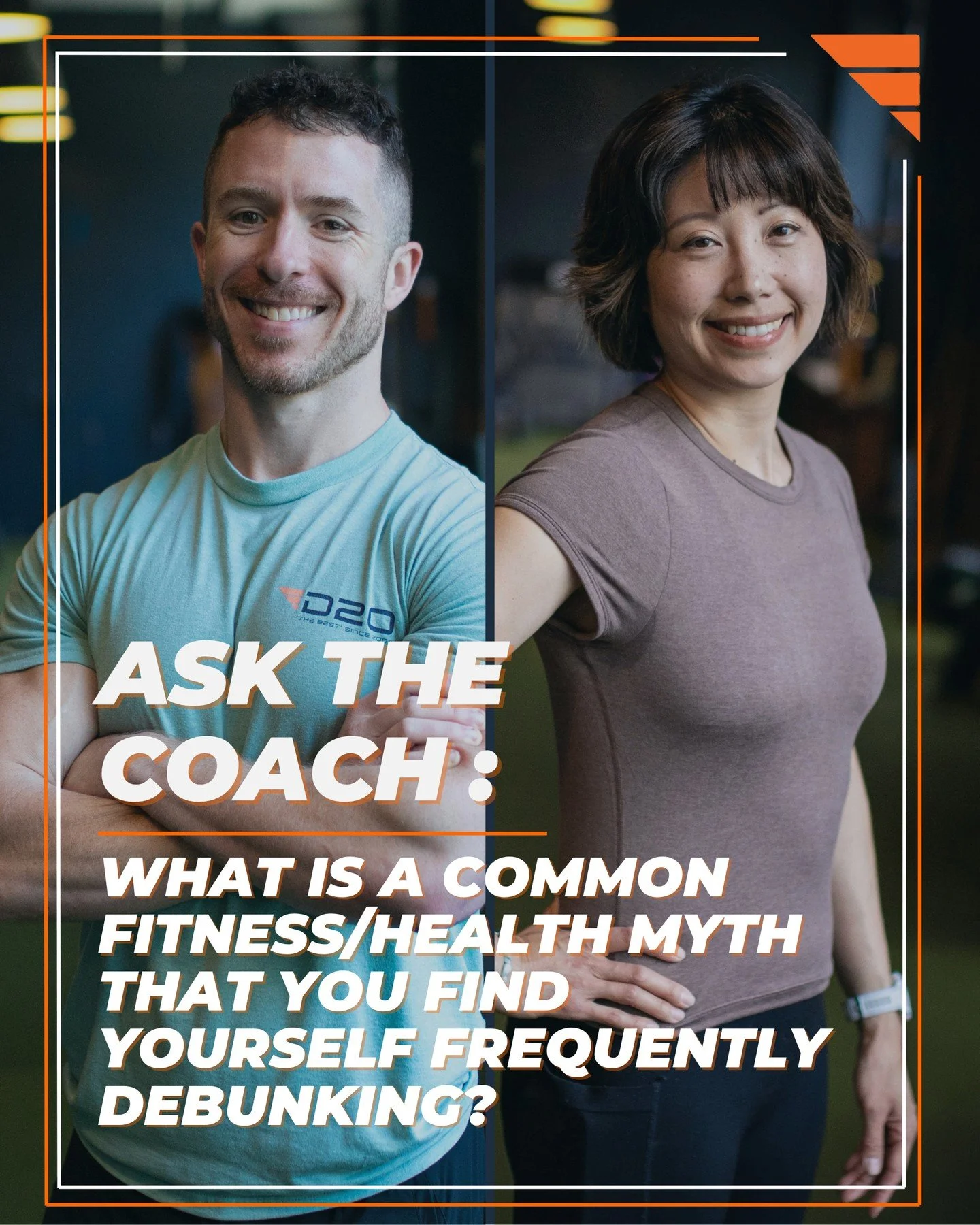 Ask the Coach: &ldquo;What is a common fitness/health myth that you find yourself frequently debunking?&rdquo;⁠
⁠
Our coaches are setting the record straight on common fitness myths.⁠
⁠
Tracy (@tracling22): &ldquo;A common misconception I address is 