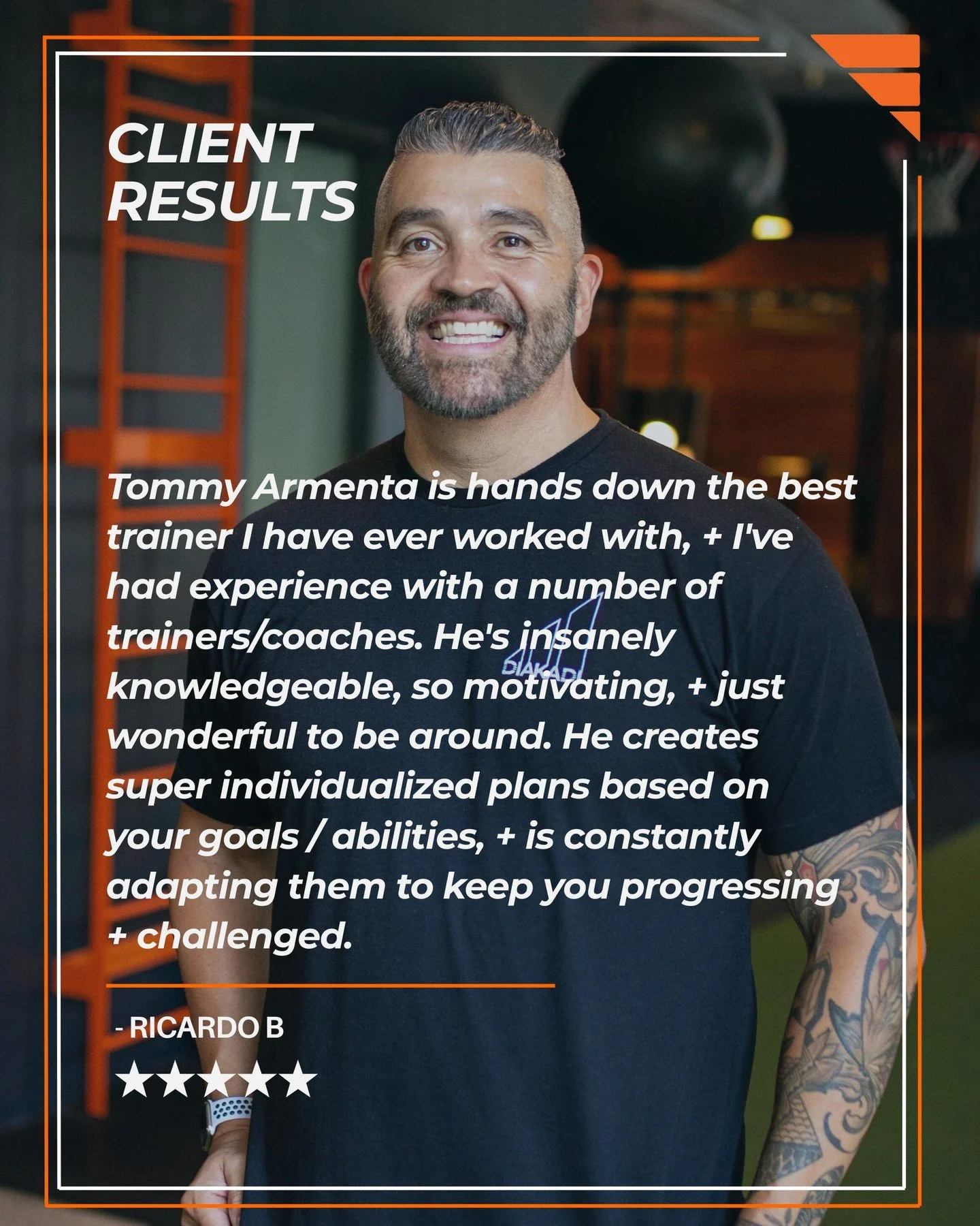 Real results start with the right approach.⁠
⁠
At DIAKADI it&rsquo;s never one size fits all it&rsquo;s about meeting you where you are and building a plan that evolves as you do.⁠
⁠
Shoutout to Tommy for delivering the kind of coaching that keeps cl